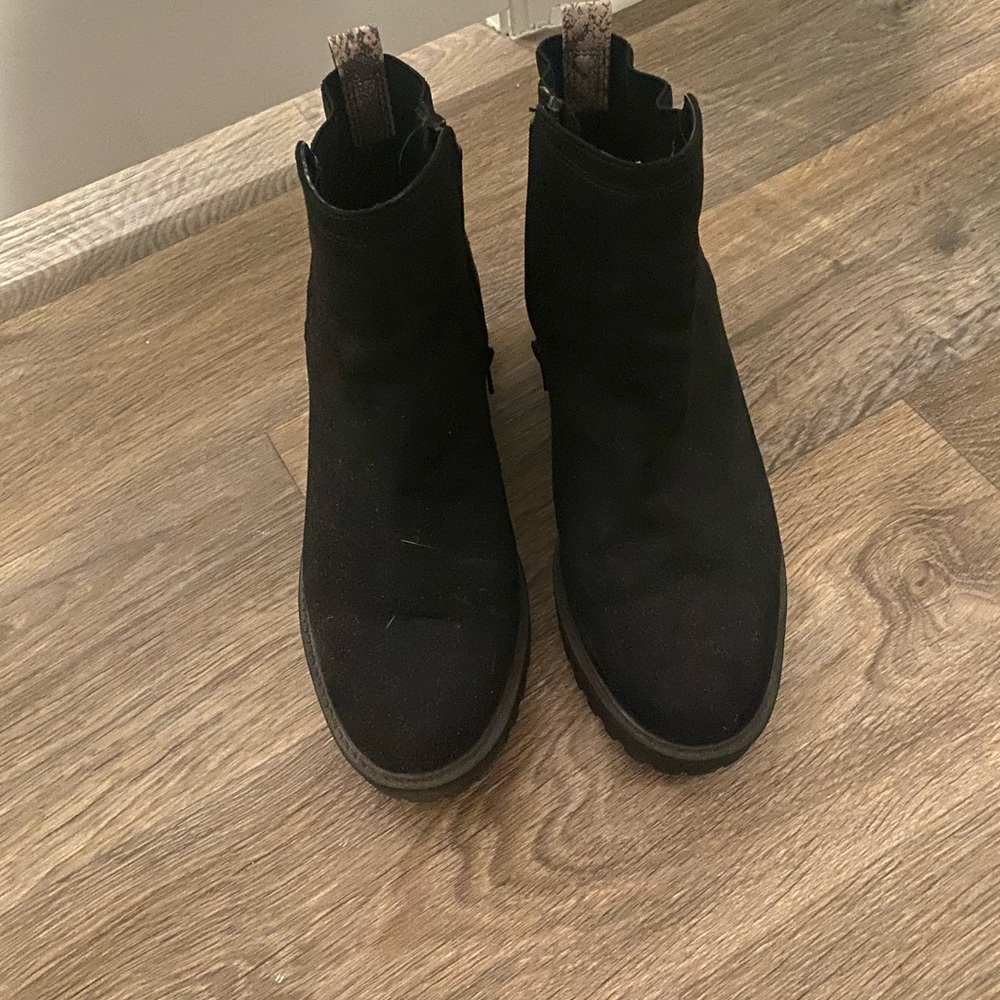 Black booties